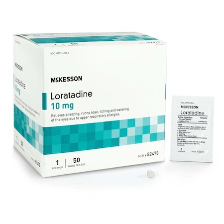 Mckesson Loratadine Allergy Relief Tablets, 10mg, 1200PK 82478